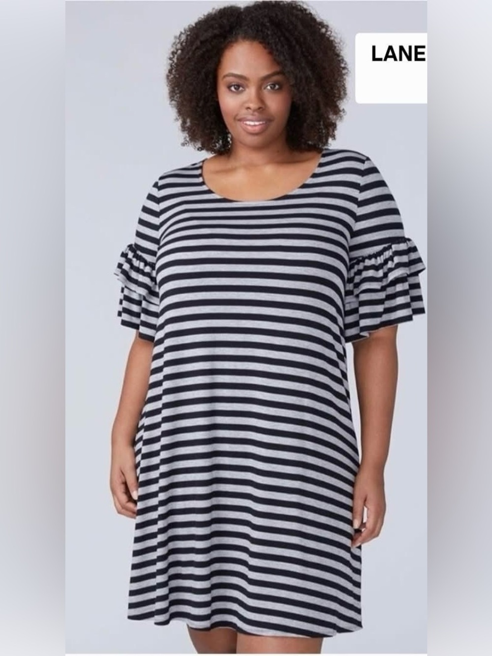 EUC Lane Bryant Knee Length Dress Size 14/16 (1X)